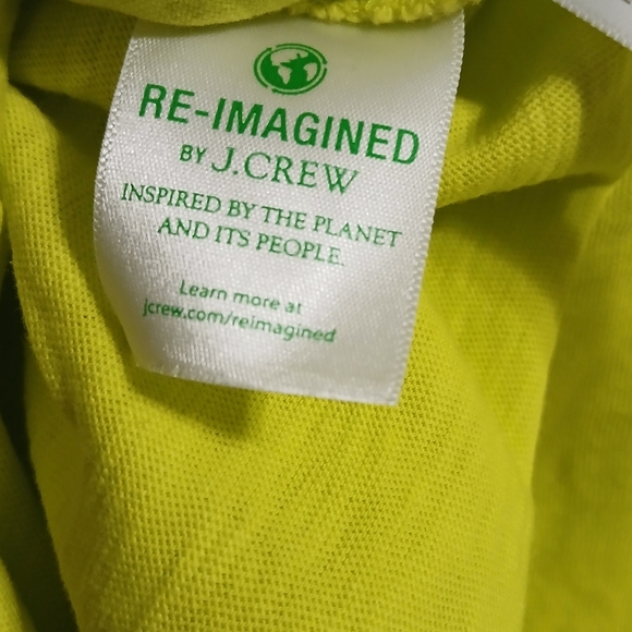 J.CREW Bright‎ Yellow T-Shirt - Picture 4 of 10